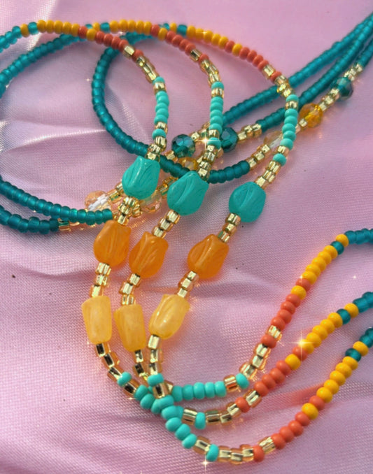 Tulip Waistbead 💐