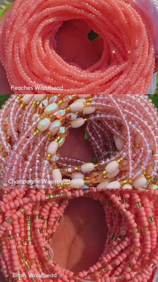 Pink Champagne Waistbead Bundle