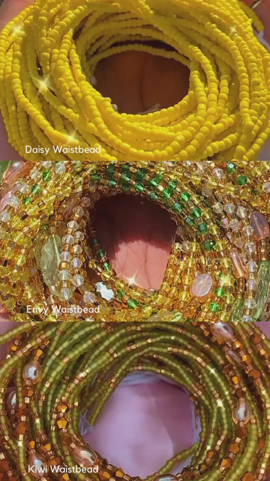 Green & Yellow Waistbead Bundle